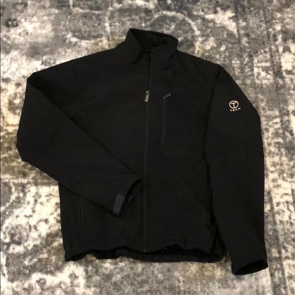 NWOT Tech by Tumi Black Jacket Size M